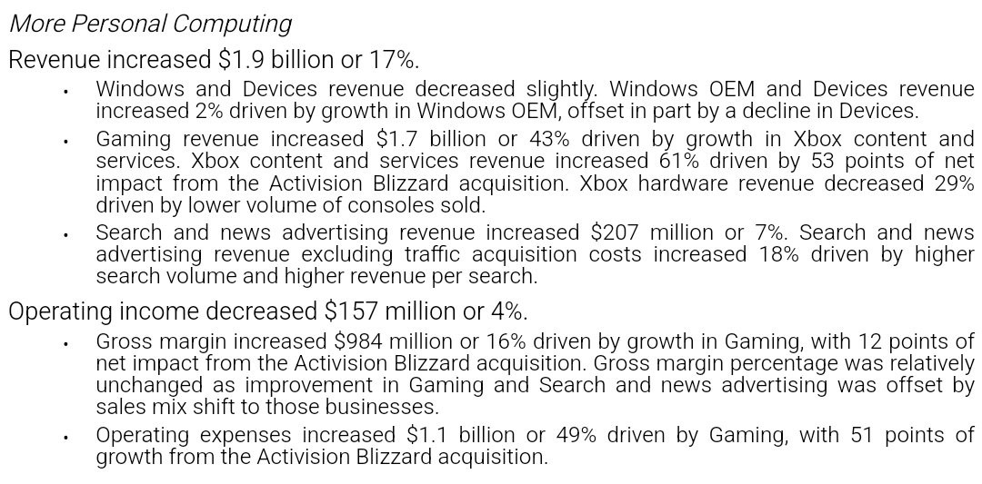 Xbox 25财年Q1总收入增长43% 全部来自动视