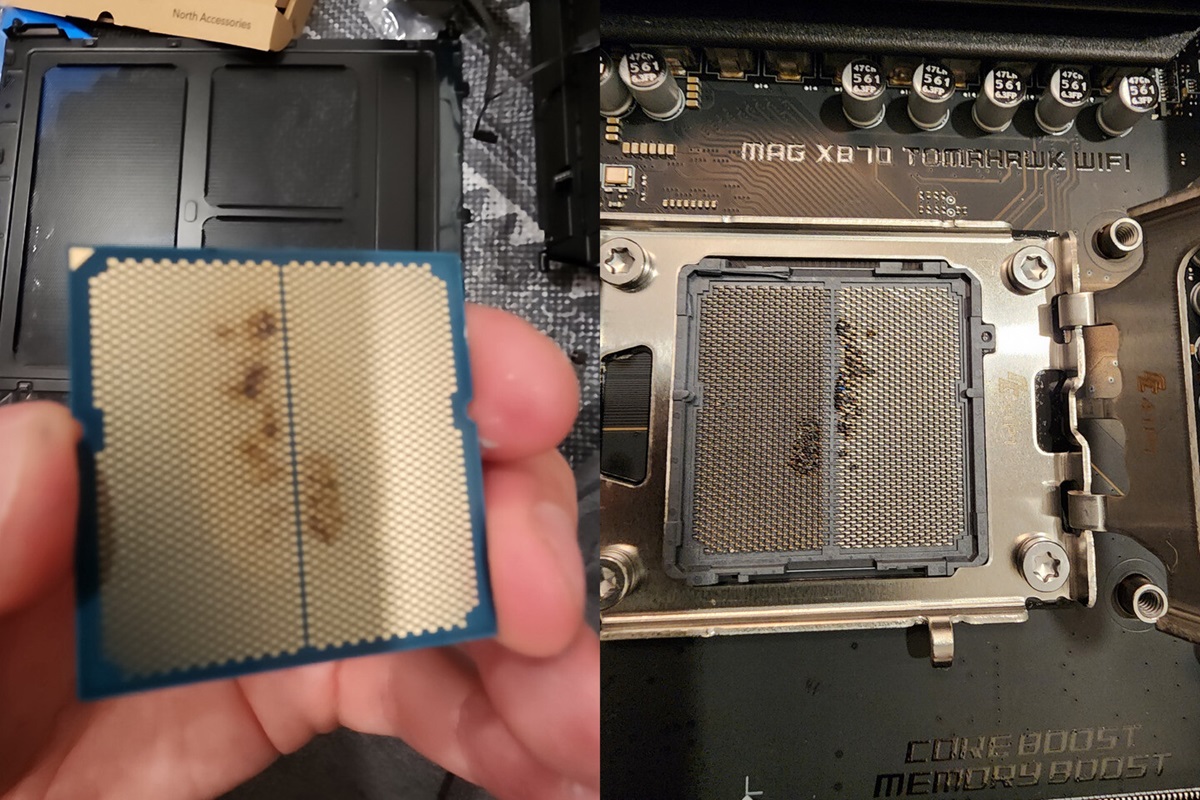 R7 9800X3D出现烧毁 微星回应：已着手调查